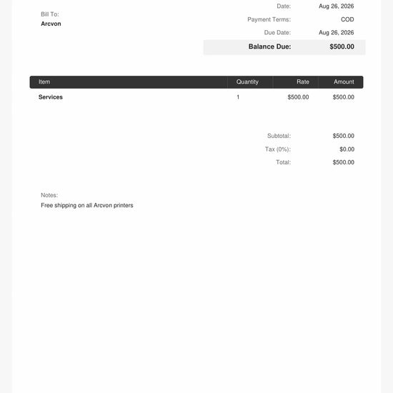 Print a full-size Letter page from your phone